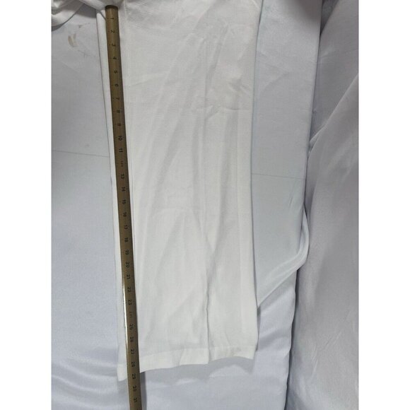 Nanette Lepore Women's Full Length Wide Leg Pants Called Cannoli Sz. 14 NWT Whit - Picture 10 of 12